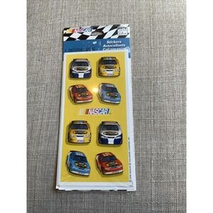 Vintage Hallmark NASCAR Car Scrapbook 4 Stickers Sheets NEW IN PACKAGE 2006 RARE